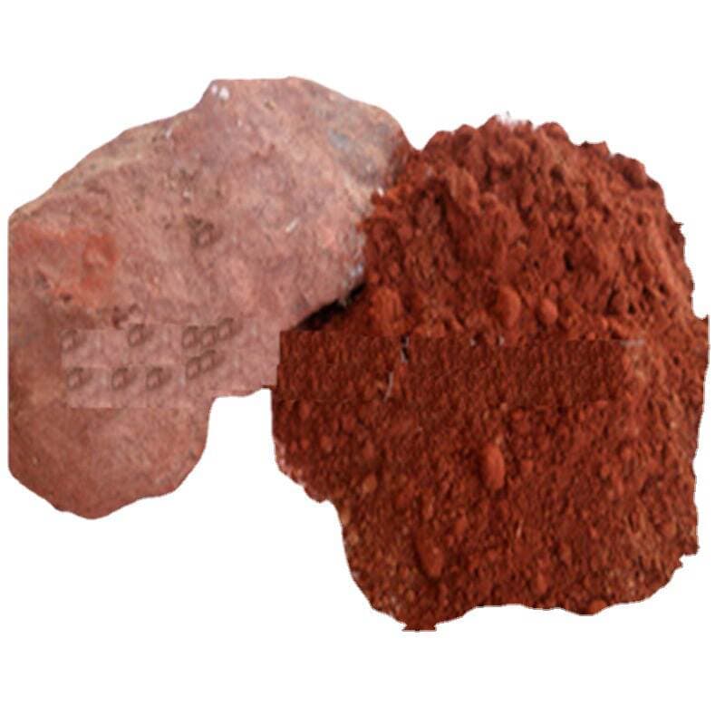Metallurgiya, tökmə, odadavamlı materiallar, su təmizləmə, keramika və boya üçün hematit filizi hissəcikləri 5