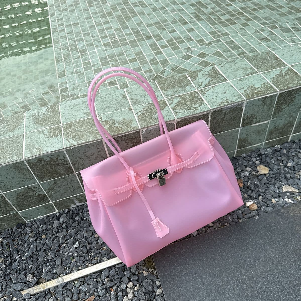 Tpu transparent pink
