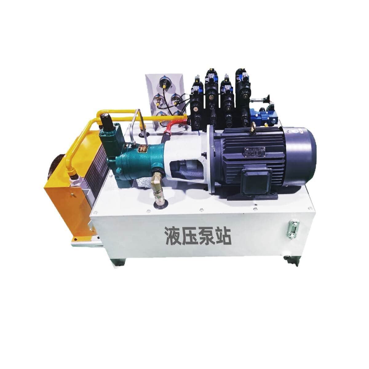 Hydraulic Pump Station Manufacturer, Air-Cooled High-Temperature Resistant Engineering Machinery, Multi-Way Valve, Pressure Equipment, Pump Station, Non-Standard Hydraulic System 5