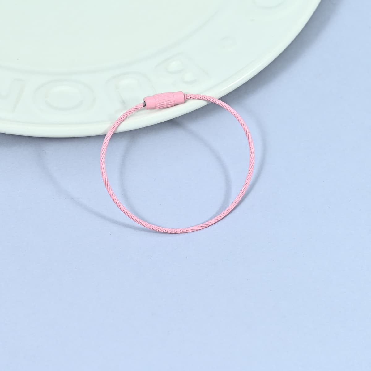 [pink] 5cm color wire ring