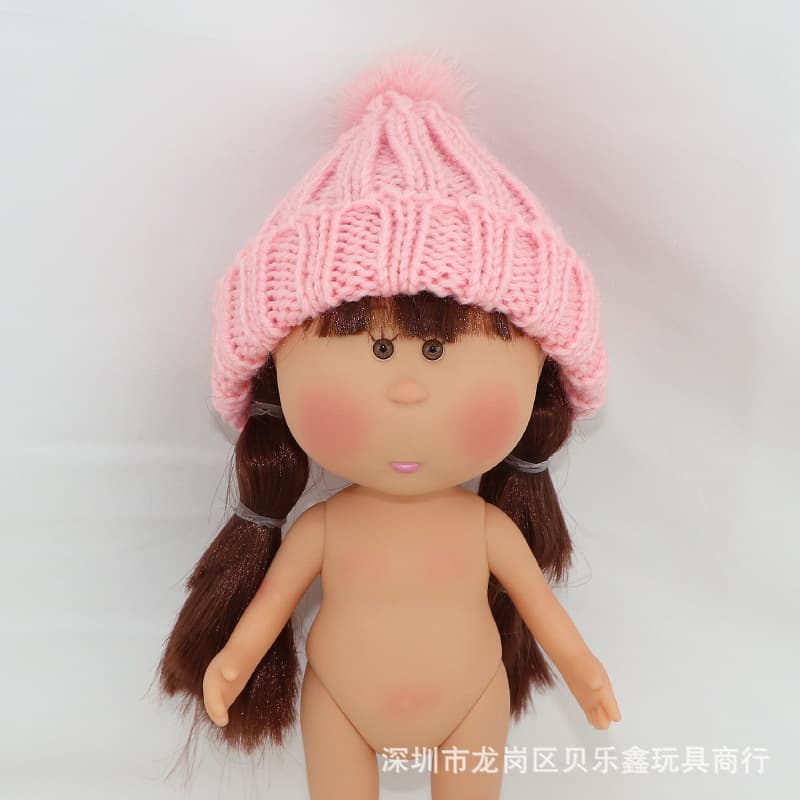C151 pink fur ball cap