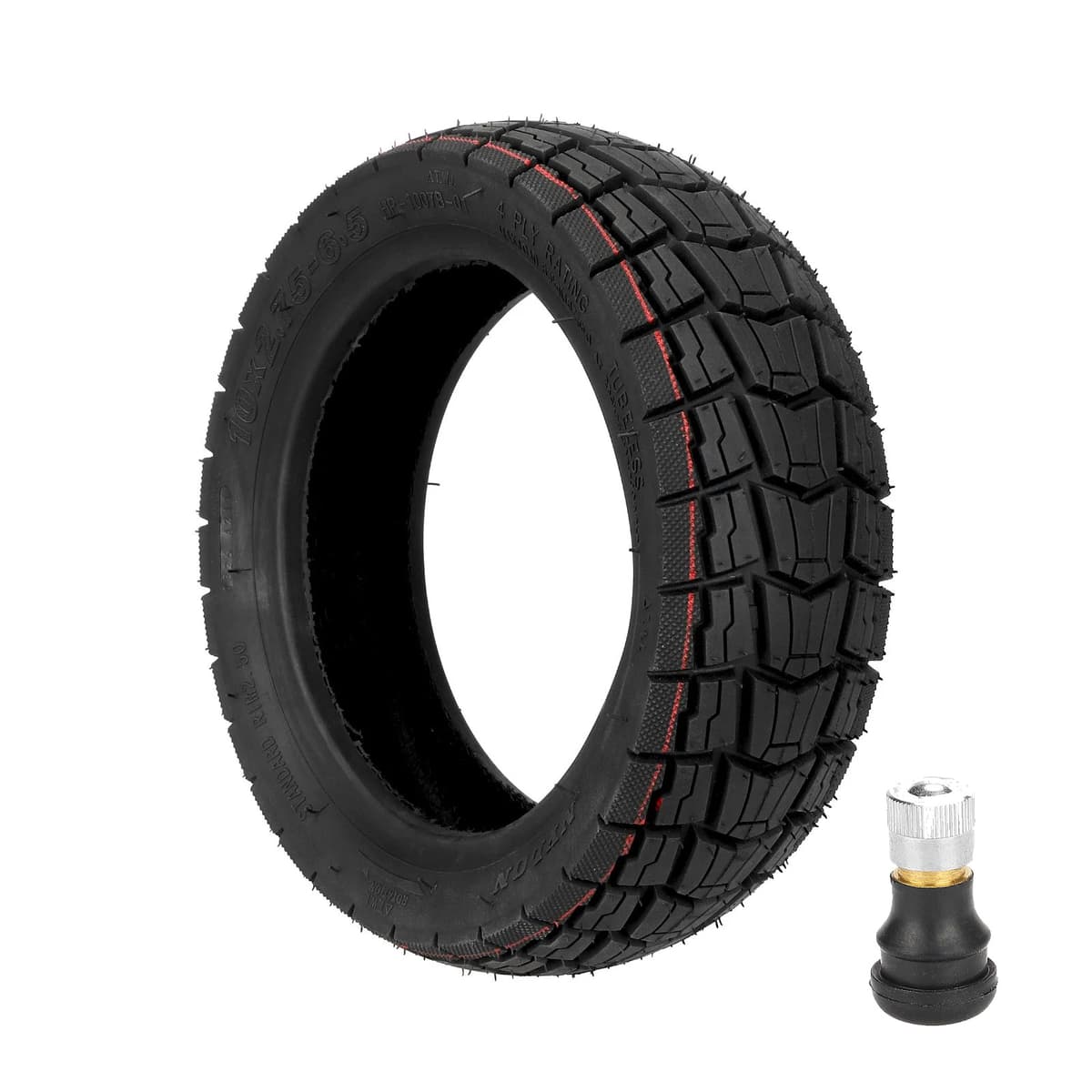 Ulip10*2.75-6.5 all-terrain tubeless tire (with straight valve)