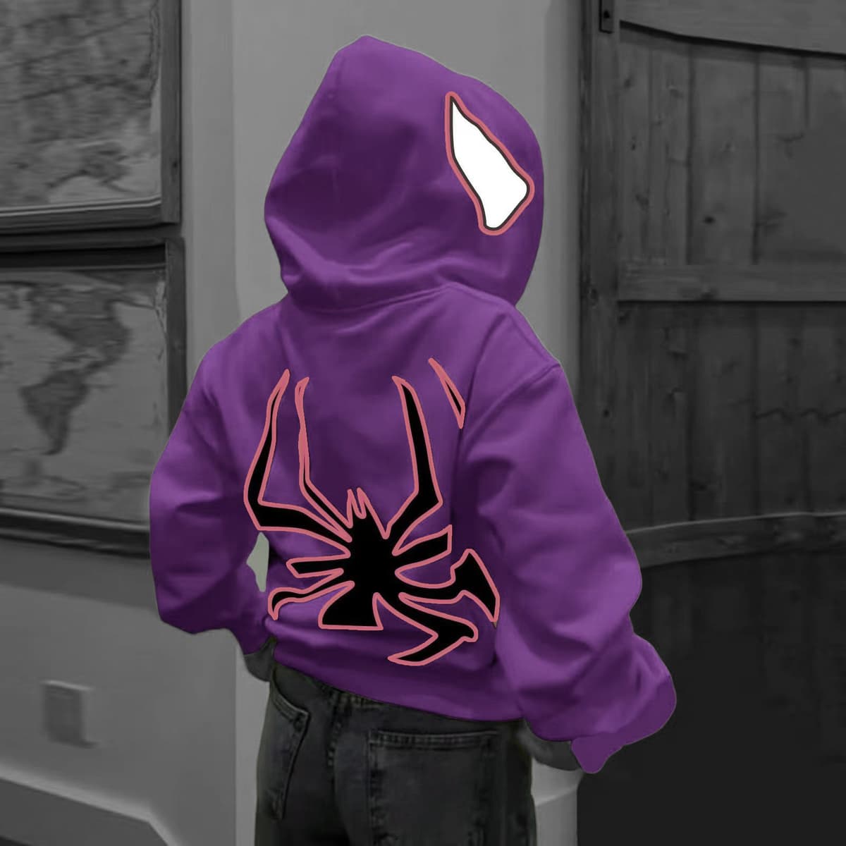 Purple—purple logo