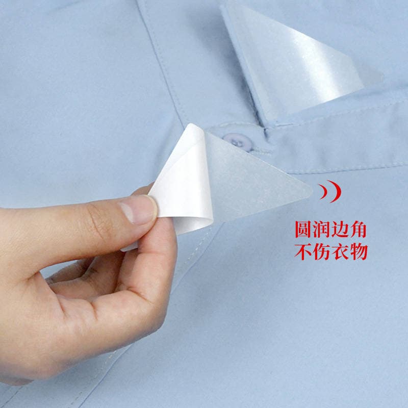 Shirt Polo Shirt Collar Sticker Collar Stereotype Sticker Triangle Collar Brace Not Curling Edge Fixed Sticker Neck Stereotype Sticker 3