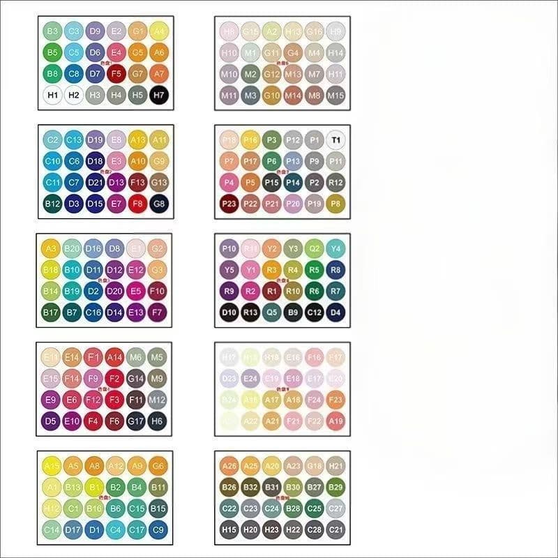 [240 colors] 10 boxes
