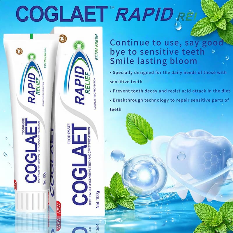 100g english version of corugne soothing toothpaste (not sold in china)
