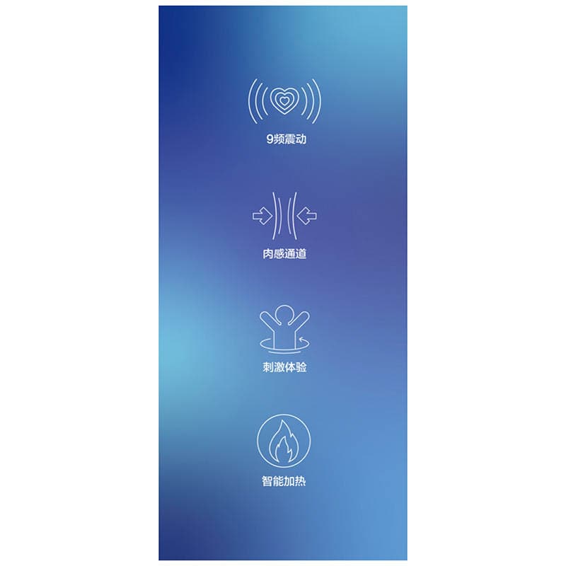 6Th Sense Quest Series White Wing Heated Vibrating Aircraft Cup Male Masturbator Adult Toy Sex Toy 3