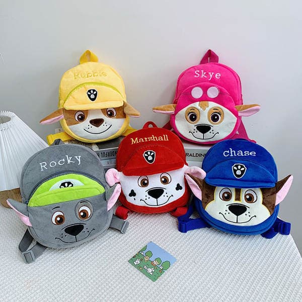2024 fashion baby casual plush bag 1-4 years old coin purse burden relief cartoon foreign trade backpack casual backpack