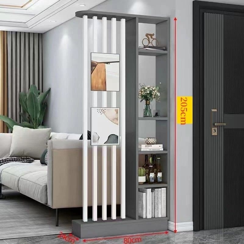 High-grade gray + white steel column [thickened and reinforced version]