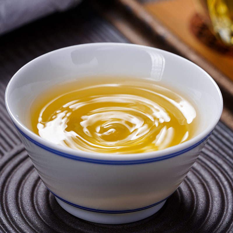 Yunnan Brown Mountain Ban Zhang Pu'Er xam yarpaq çayı, qədim ağaclardan, yaz çayı 3