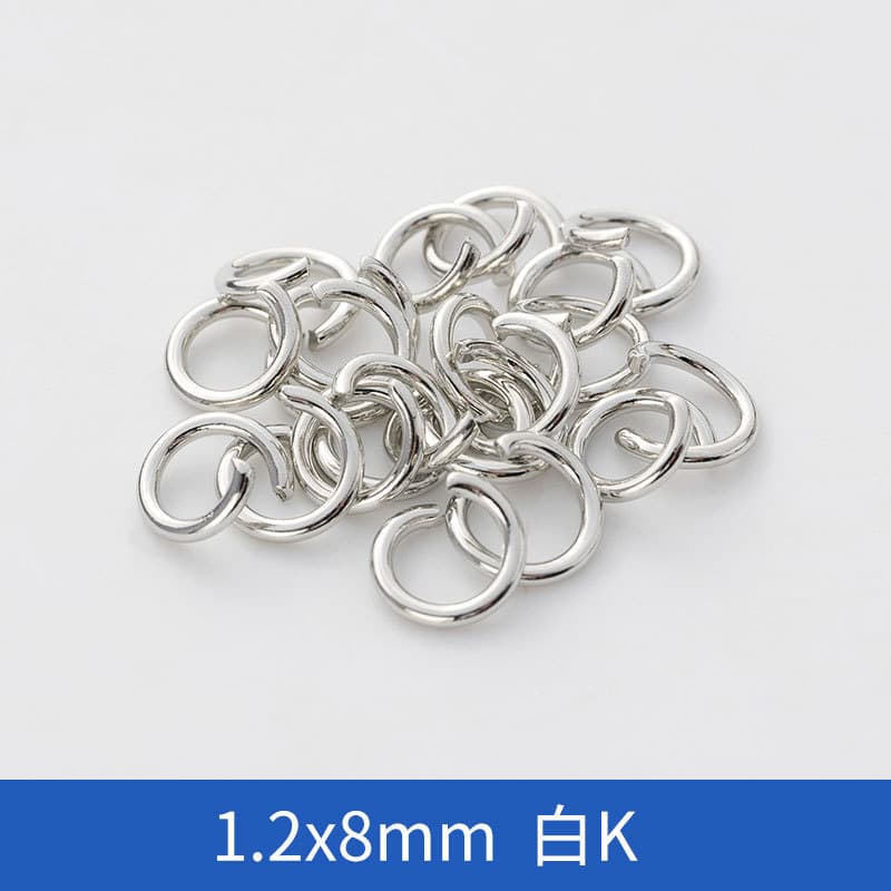1.2*8mm nickel-free white k [100]