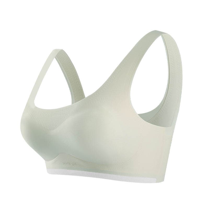 The second stage junior high school students girls underwear puberty development sports vest lifting body shaping thin seamless bra 5