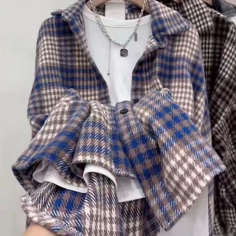 0033 blue plaid
