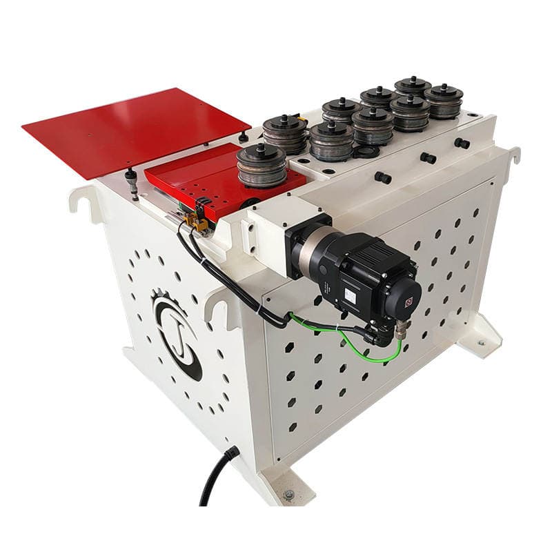 Zhangjiagang Dual-Servo Rounding Machine, Metal Pipe Rounding Machine, Stainless Steel Iron Pipe Rounding and Forming Equipment Manufacturer 5
