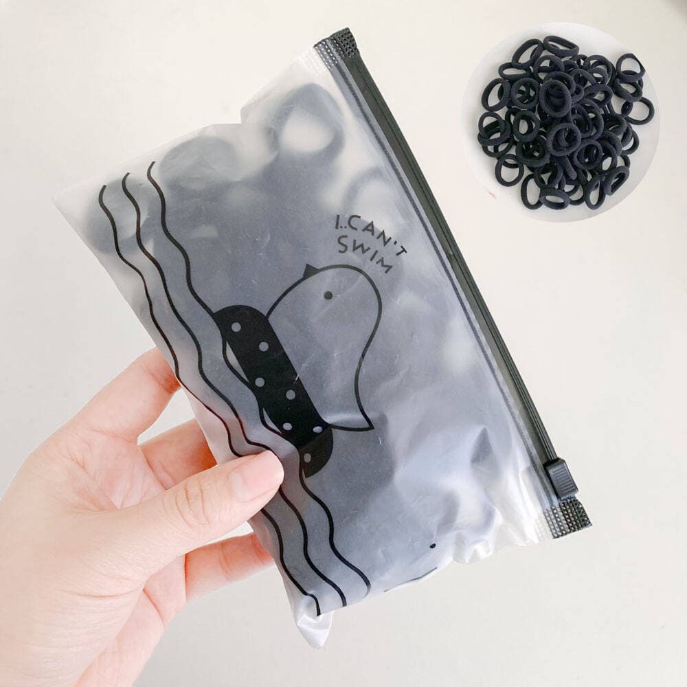 [little bird bag] black 100 pieces [about 3cm]