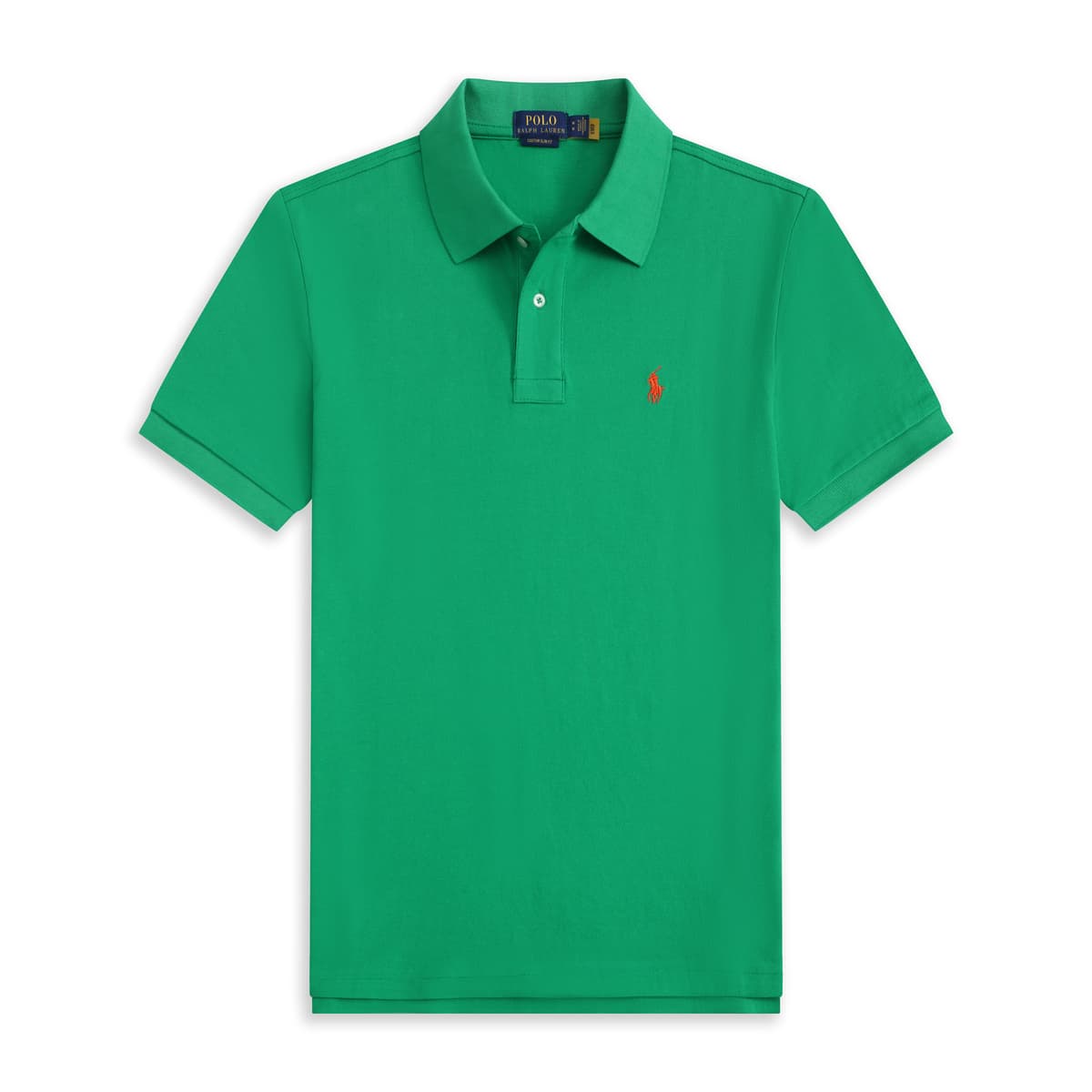 Light green orange label