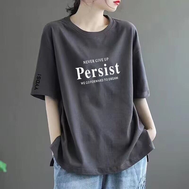50 dark gray black sleeves [medium] persist