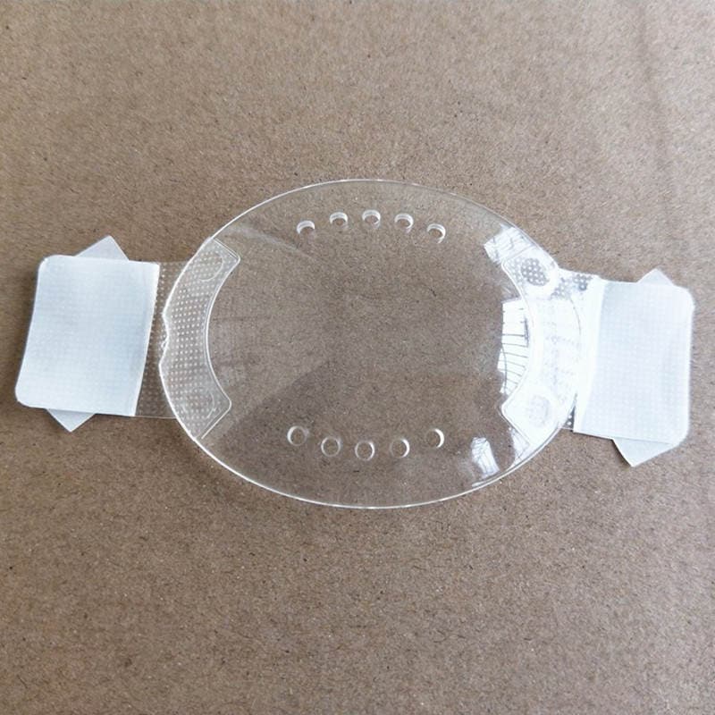 Eye laser surgery protective eye mask breathable light transmission anti-rubbing Monocular Eye Mask single eye cover plastic eye mask 2