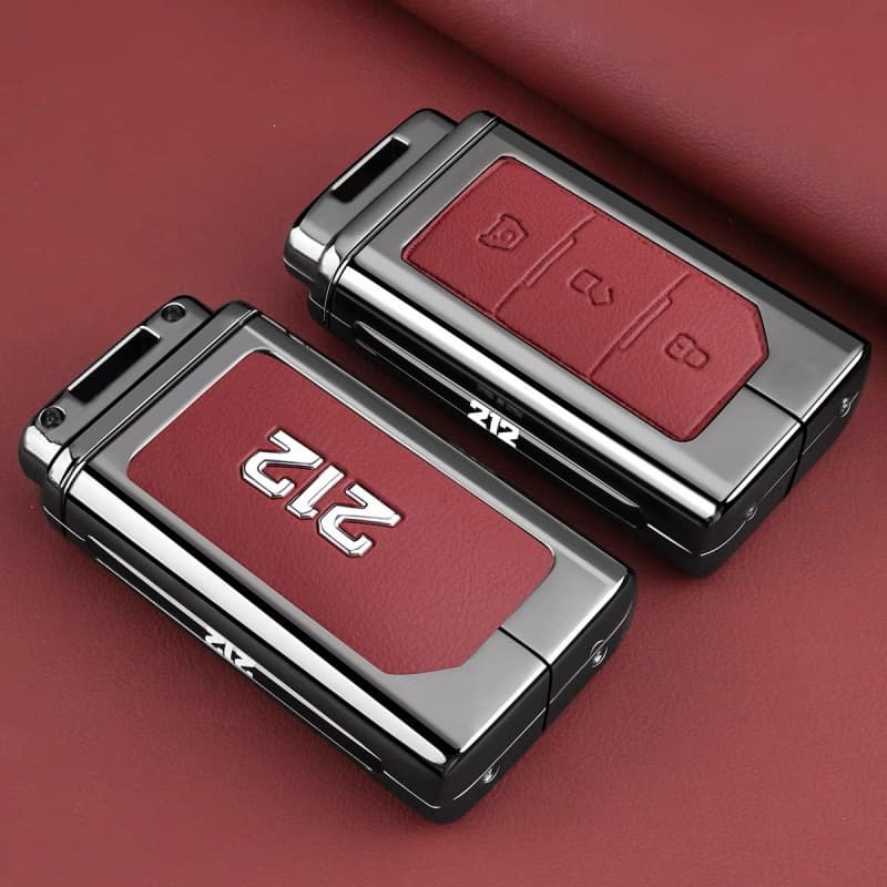 Red leather (single shell)