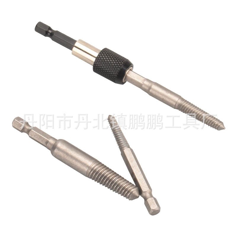 Customized Hexagonal Handle Broken Screw Extractor Set for Electric Drill to Remove Damaged Screws 5