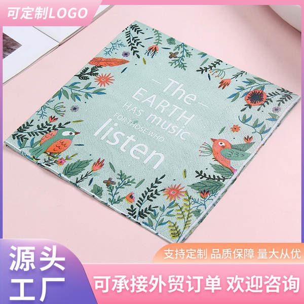 Winter New Design and Color Multi-Purpose Napkins, Factory Direct Sales Napkins, New Green Napkins on the Market