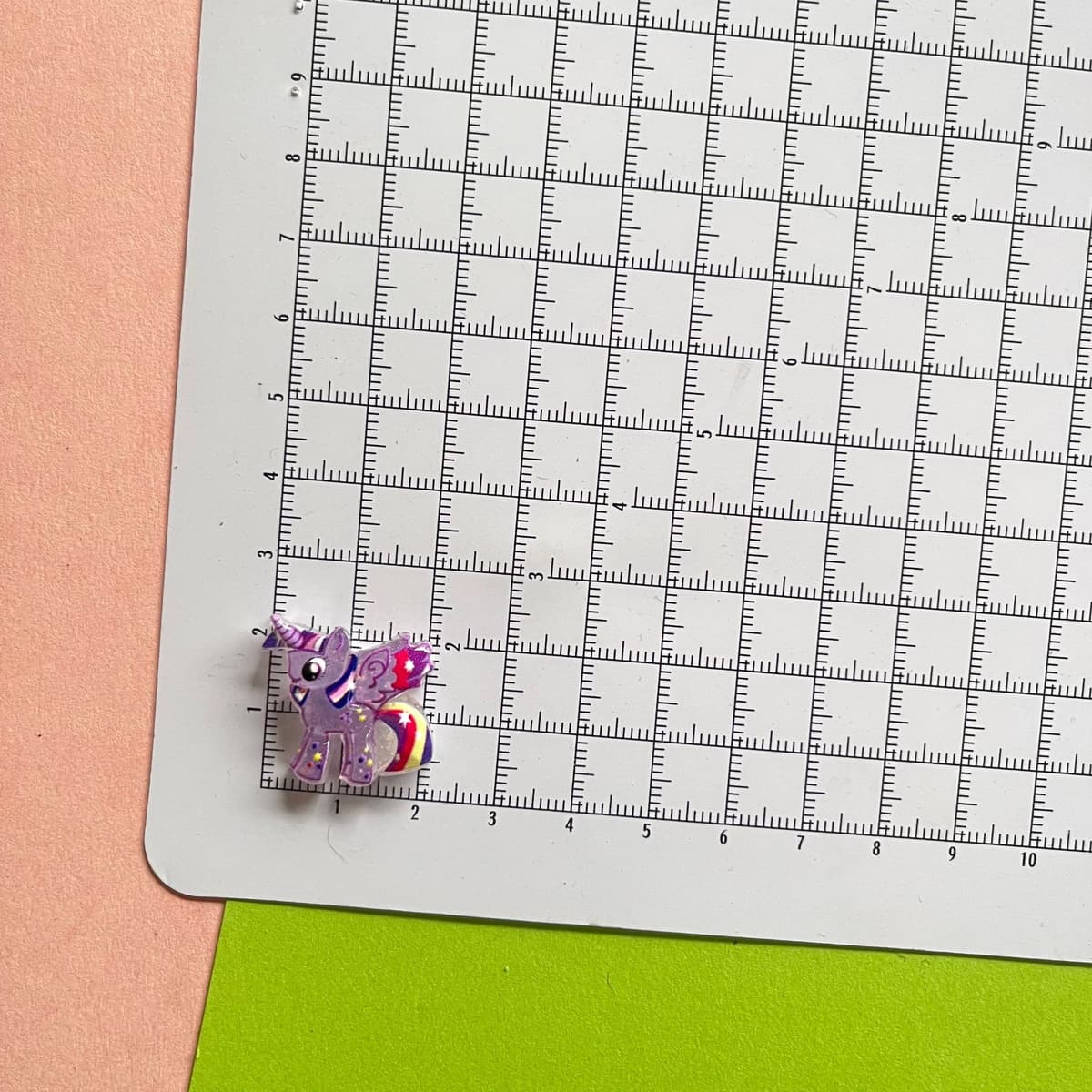 Sequin pony: purple