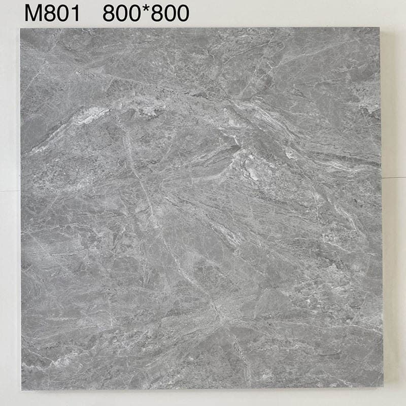 Foshan tile floor tile 800x800 living room bedroom whole marble gray floor tile non-slip tile wholesale 3