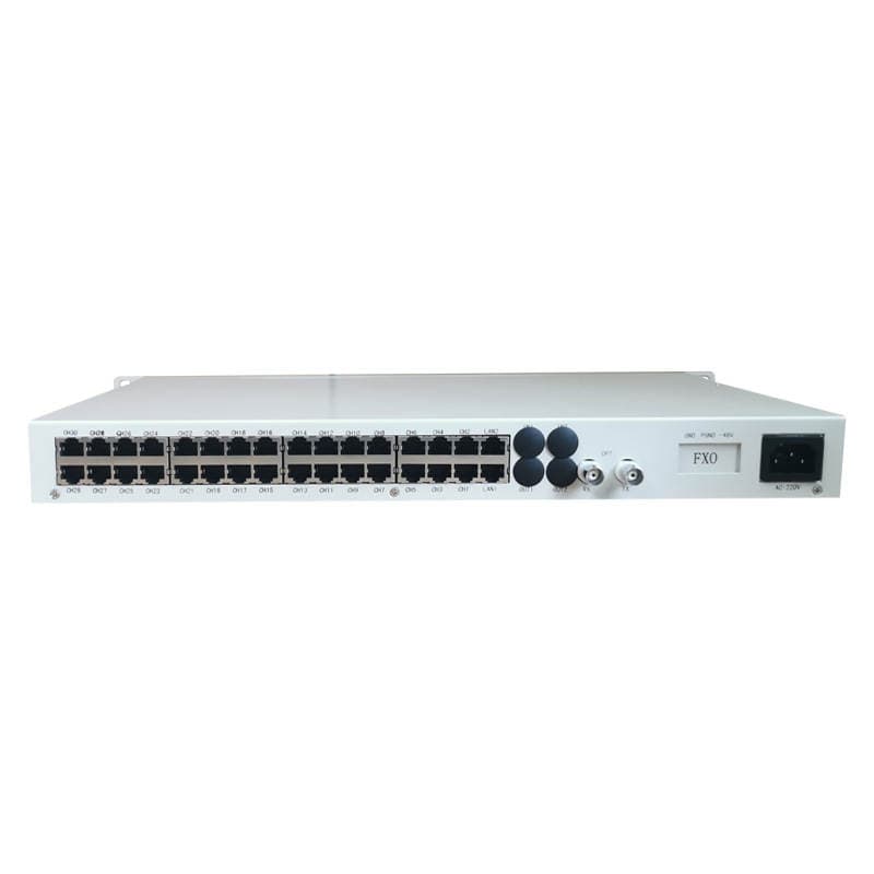 Pcm Multiplexing Equipment E1 (2M/G.703) for Transmission of 30 Telephone Lines, 19-Inch 1U Rack-Mounted, Ac220V 2