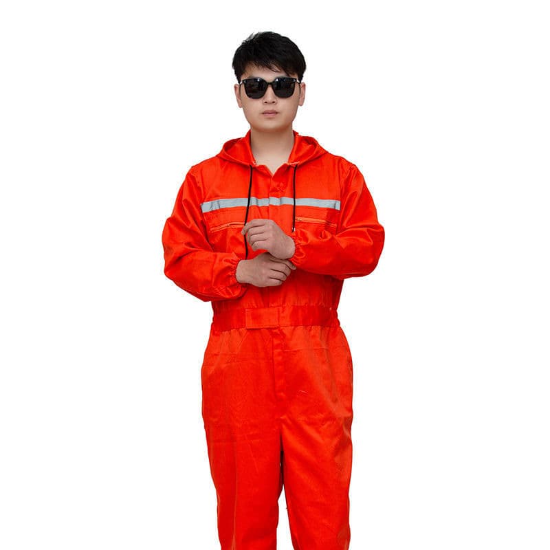 Hooded orange-red