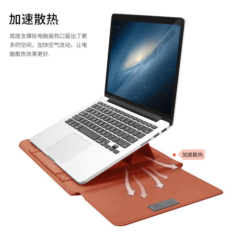 Hot laptop bracket liner bag MacBook14 inch thin shockproof wear-resistant business computer bag 4