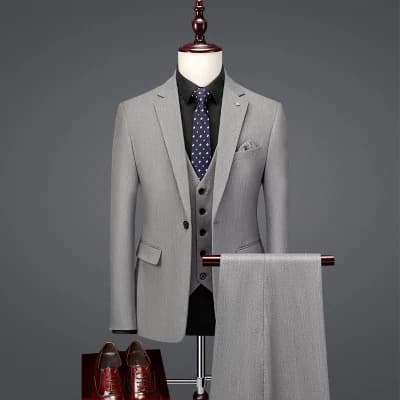 96001 three-piece set light gray