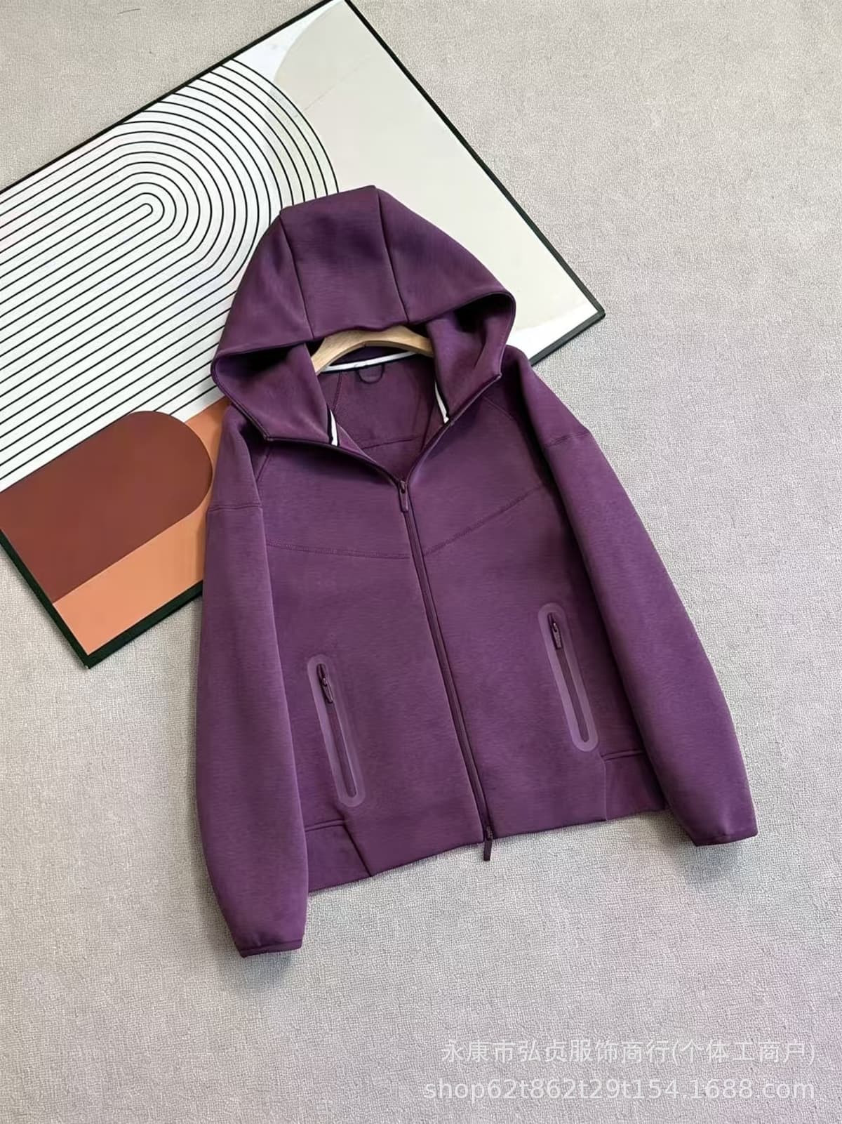 Jacket.dark purple