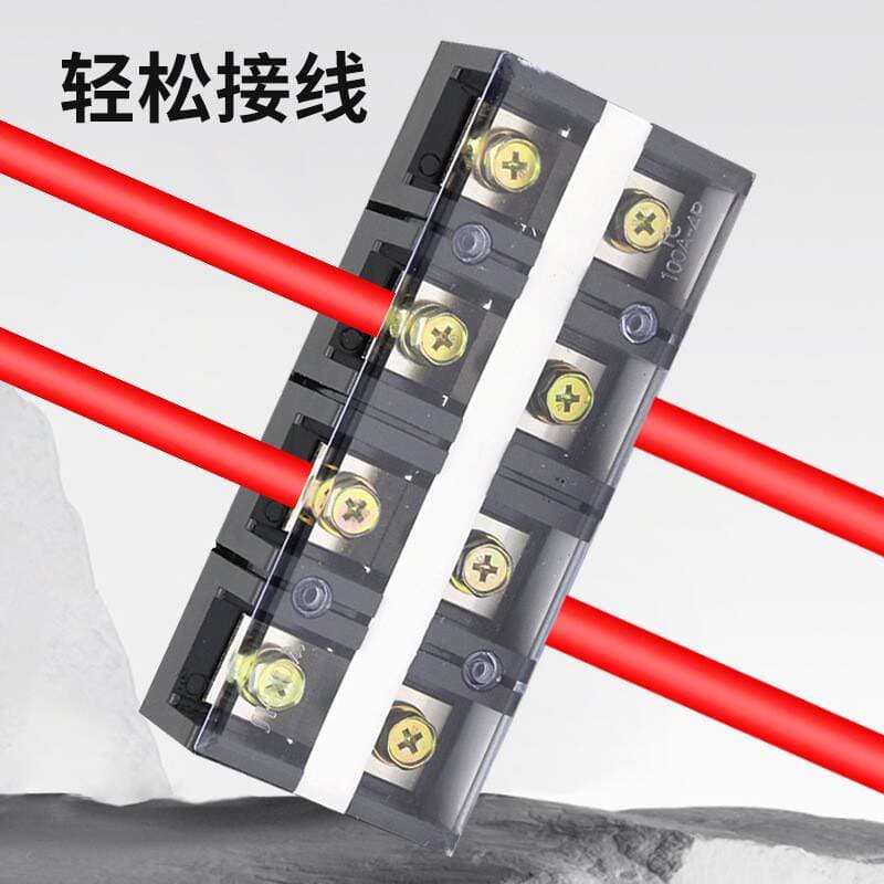 Tc Copper Terminal Block 60A/100A/150A/200A/300A/600A Terminal Block 3-Position 4P/5 Connector 3