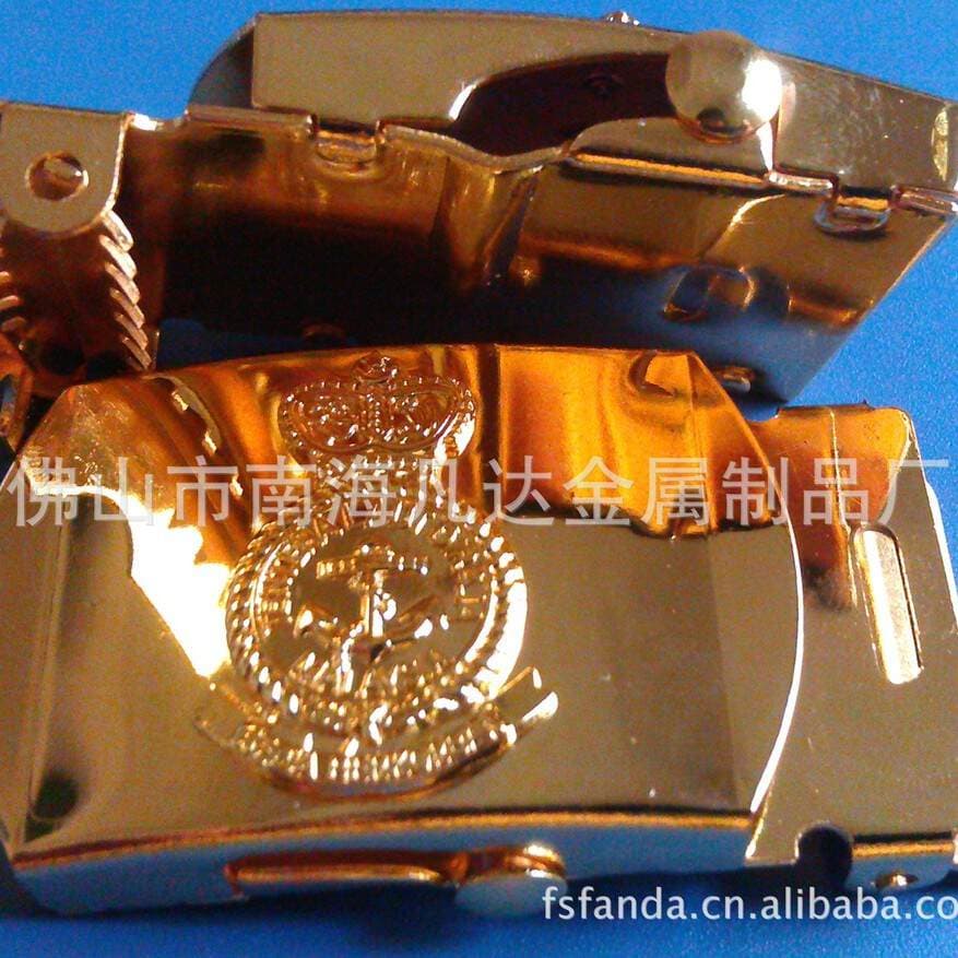 Belt Buckle, Roller Pure Copper Belt Buckle, Metal Belt Buckle, Gold-Plated Belt Buckle, Belt Accessories, Military Buckle 2