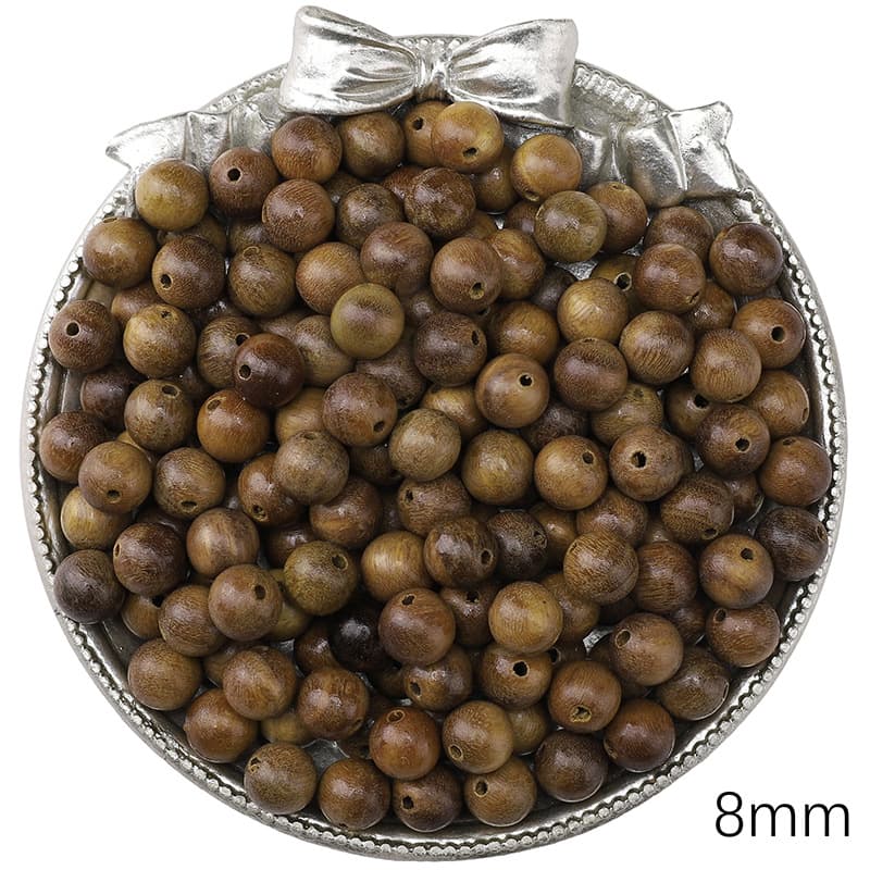 Green sandalwood 8mm 20 pieces/pack