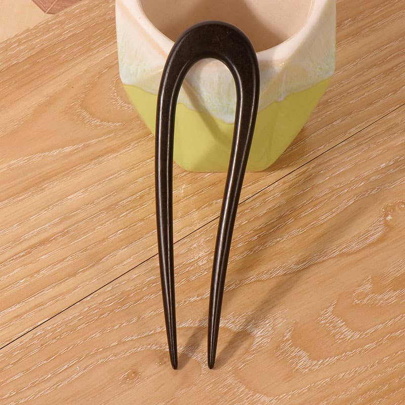 Purple sandalwood u hairpin--05 style (15cm)