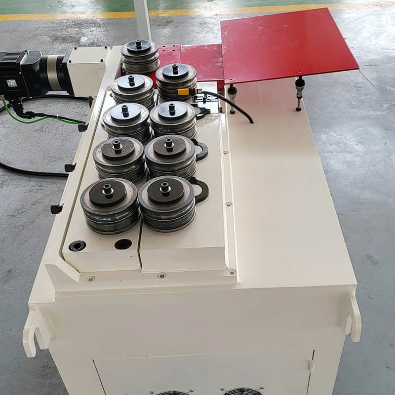 Zhangjiagang Dual-Servo Rounding Machine, Metal Pipe Rounding Machine, Stainless Steel Iron Pipe Rounding and Forming Equipment Manufacturer 4