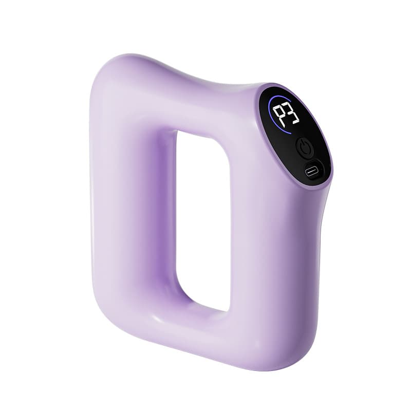 Fascia ring [8-speed frequency conversion + fat burning and shaping + deep beating + slimming belt 2.4m] smoked purple