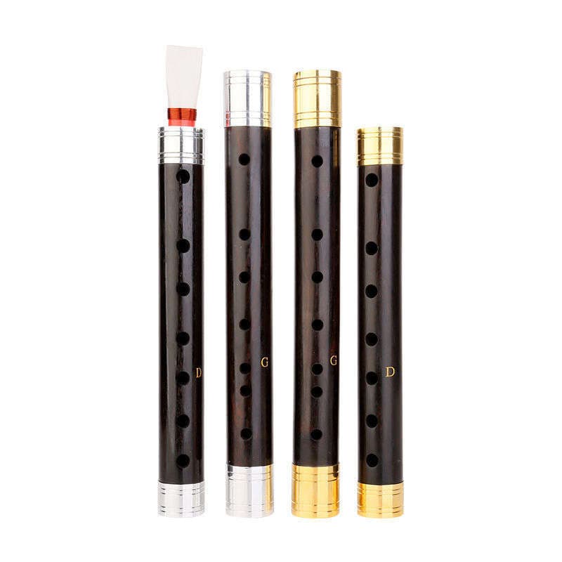 Professional Ebony tube beginner A tune tear tube D tune tube instrument tube beginner National Wind Music 4