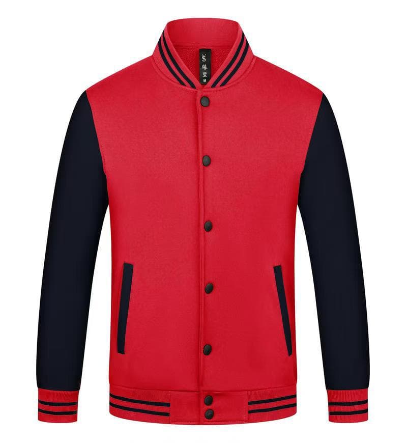Red and navy blue