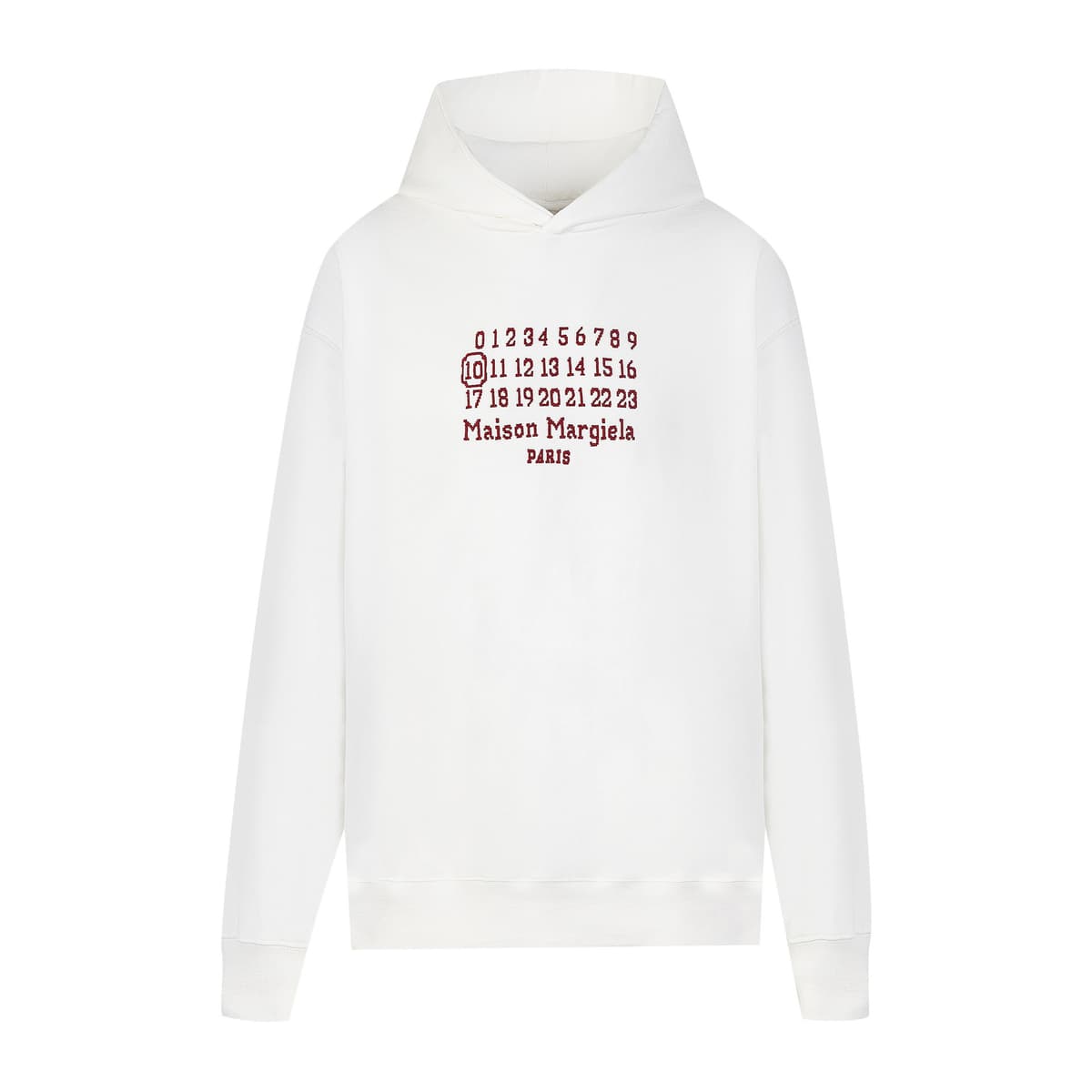902 white red embroidery