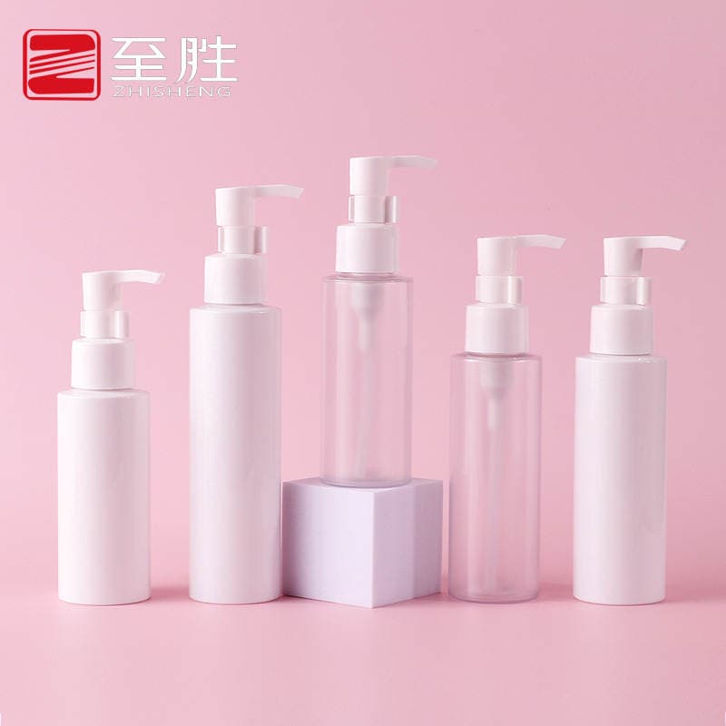 In-Stock White Frosted Plastic Lotion Dispensing Bottle 80/100Ml/120Ml Pump Bottle for Body Lotion and Makeup Remover 1