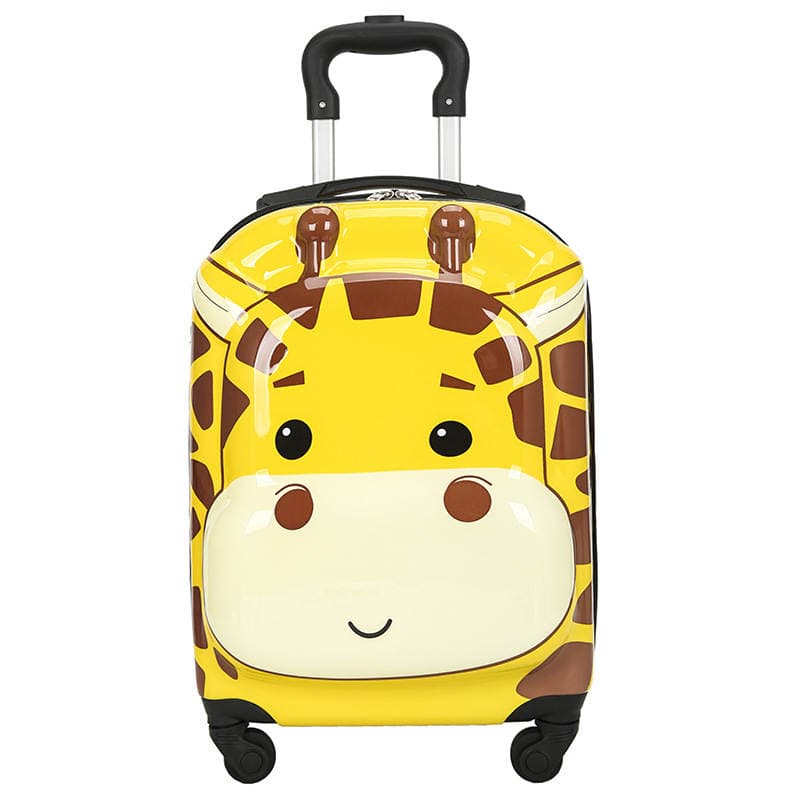 Cute 18inch Children's Trolley Suitcase for Boys and Girls with Universal Wheels, Travel Suitcase, Supports Logo Printing, Lightweight 7