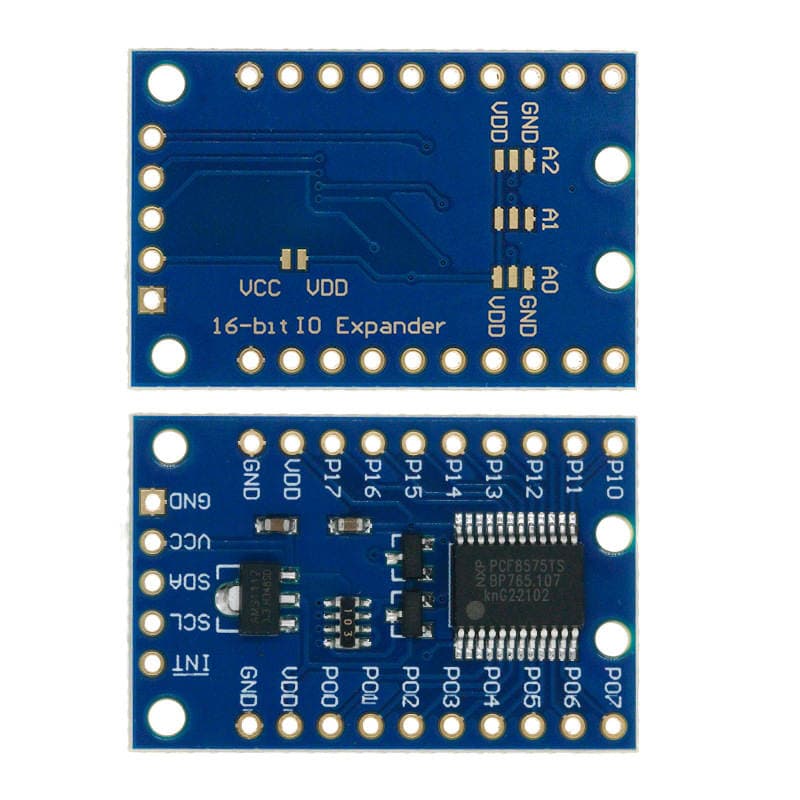 PCF8575 Modulu IO Port Genişləndirmə Lövhəsi, I2C Rabitə, 16 IO Portu 5