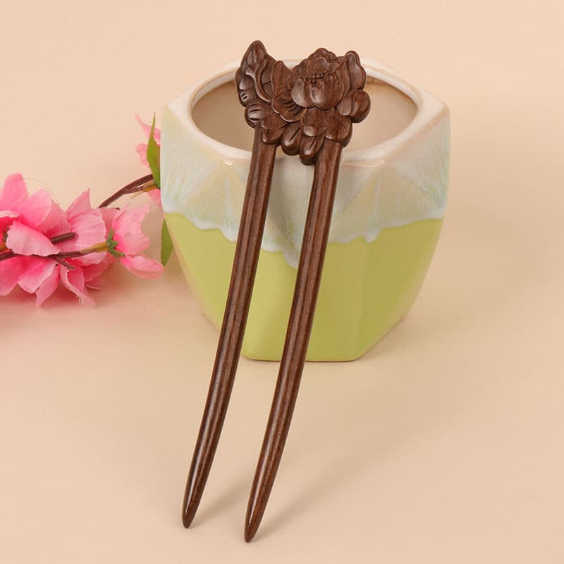 Big leaf rosewood hairpin---05 style (length 15cm)