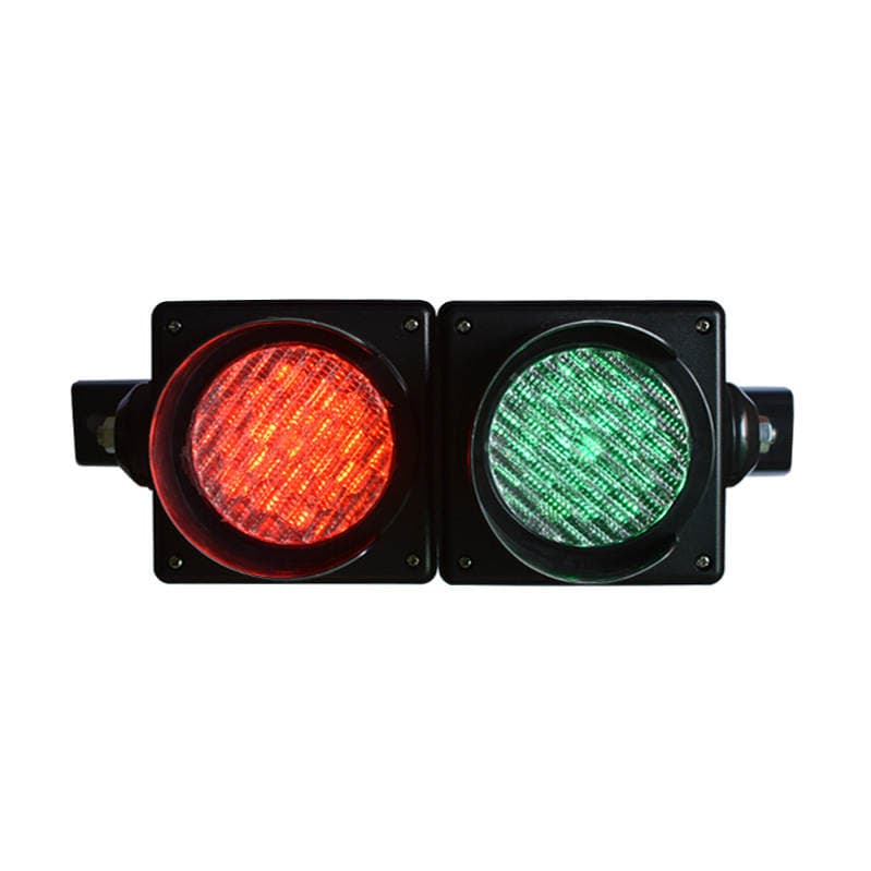 Small Traffic Light Traffic Traffic Light Traffic Signal Light LED Light Barrel 100MM Teaching Traffic Light 3