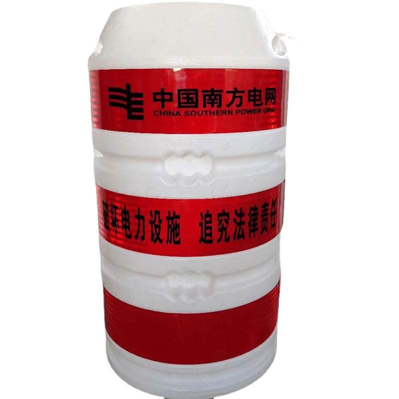 Anti-collision barrel for telegraph pole Anti-collision barrel for telegraph pole Reflective anti-collision pier Road lamp pole Anti-collision barrel for telegraph pole Protection warning barrel for telegraph pole 5