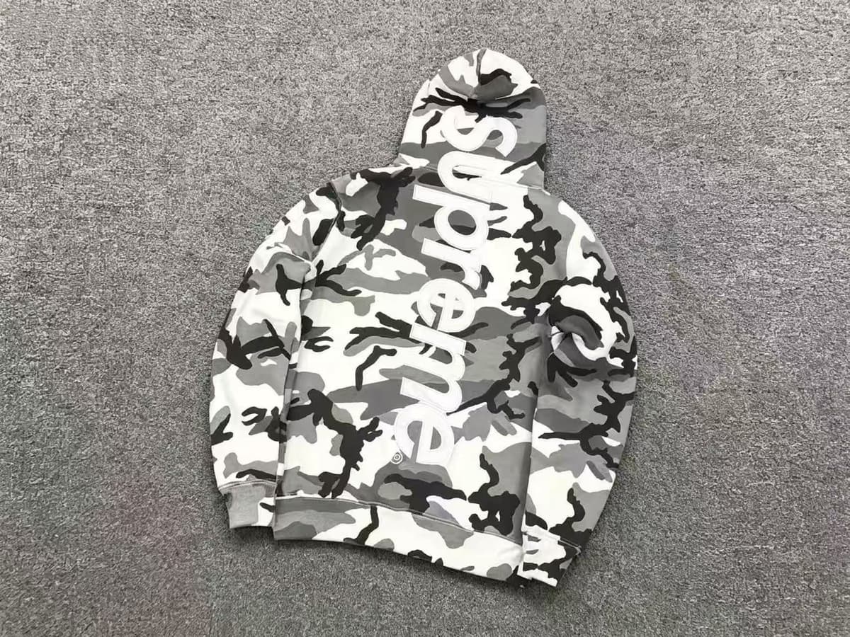 E550 classic big logo hoodie - mengniu color
