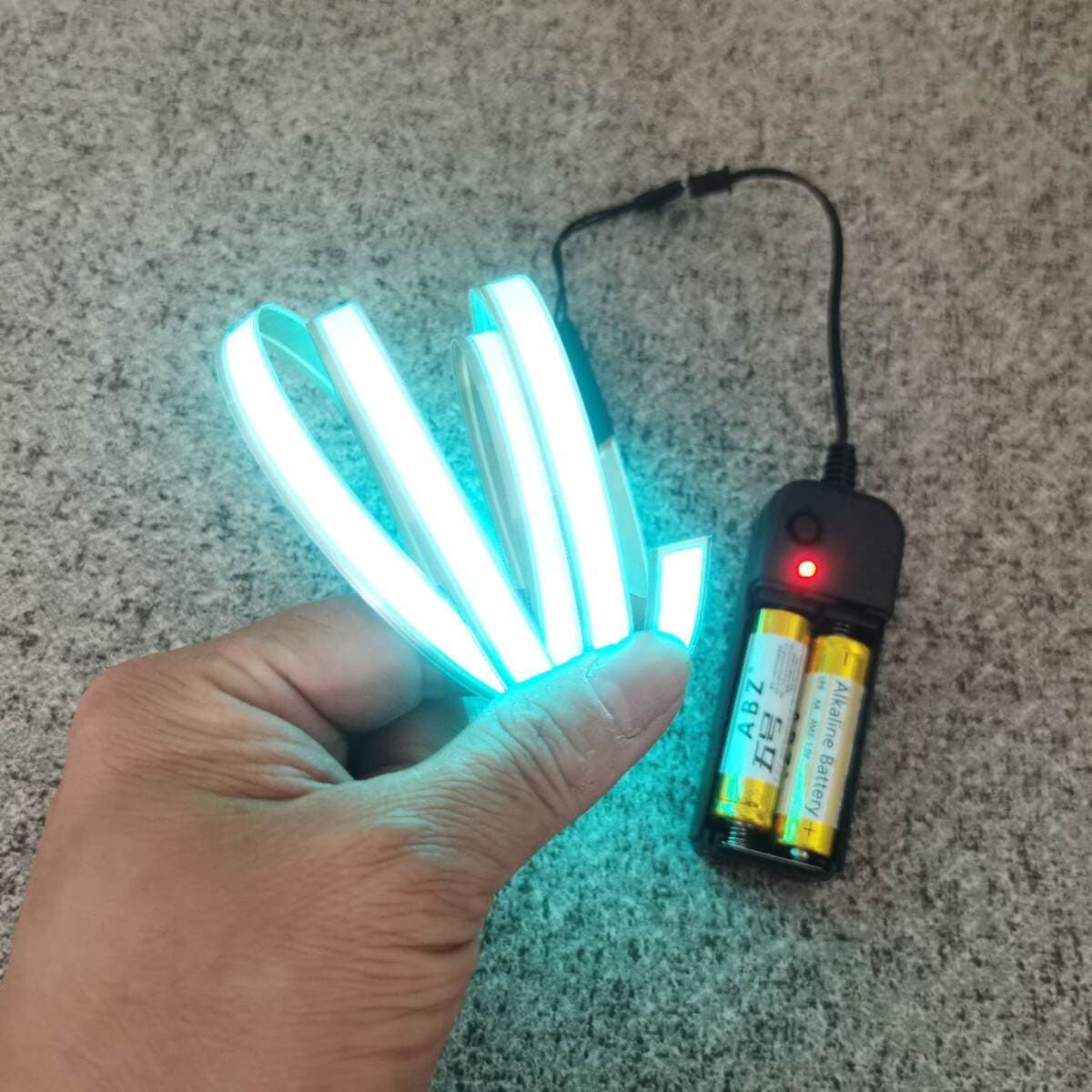 1CM wide 1 m long EL Cold Light Bar light source production advertising backlight hair piece night lighting Cold Light advertising film 1