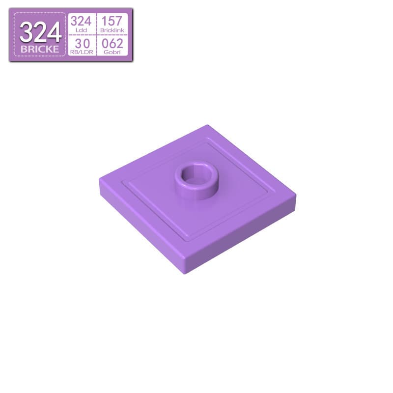 Blue light purple
